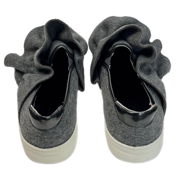 Nina Grey/White Womens Casual Fashion Sneakers Size 6 - Picture 4 of 5